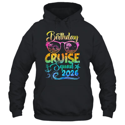 Birthday Cruise Squad 2026 Vacation Tie Dye Matching Family Shirt & Tank Top | siriusteestore