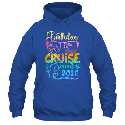 Birthday Cruise Squad 2026 Vacation Tie Dye Matching Family Shirt & Tank Top | siriusteestore