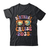 Birthday Cruise Squad Birthday Girls Party 2025 Groovy Shirt & Tank Top | siriusteestore