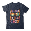 Birthday Cruise Squad Birthday Girls Party 2025 Groovy Shirt & Tank Top | siriusteestore