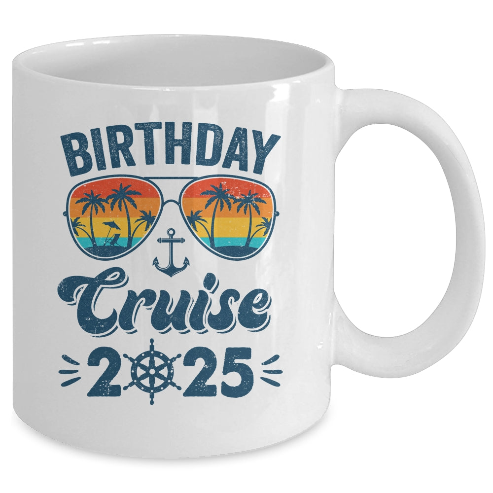 Birthday Cruise Squad Birthday Party Cruise Squad 2025 Mug | siriusteestore