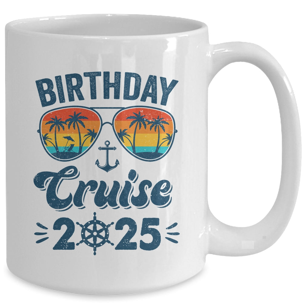 Birthday Cruise Squad Birthday Party Cruise Squad 2025 Mug | siriusteestore