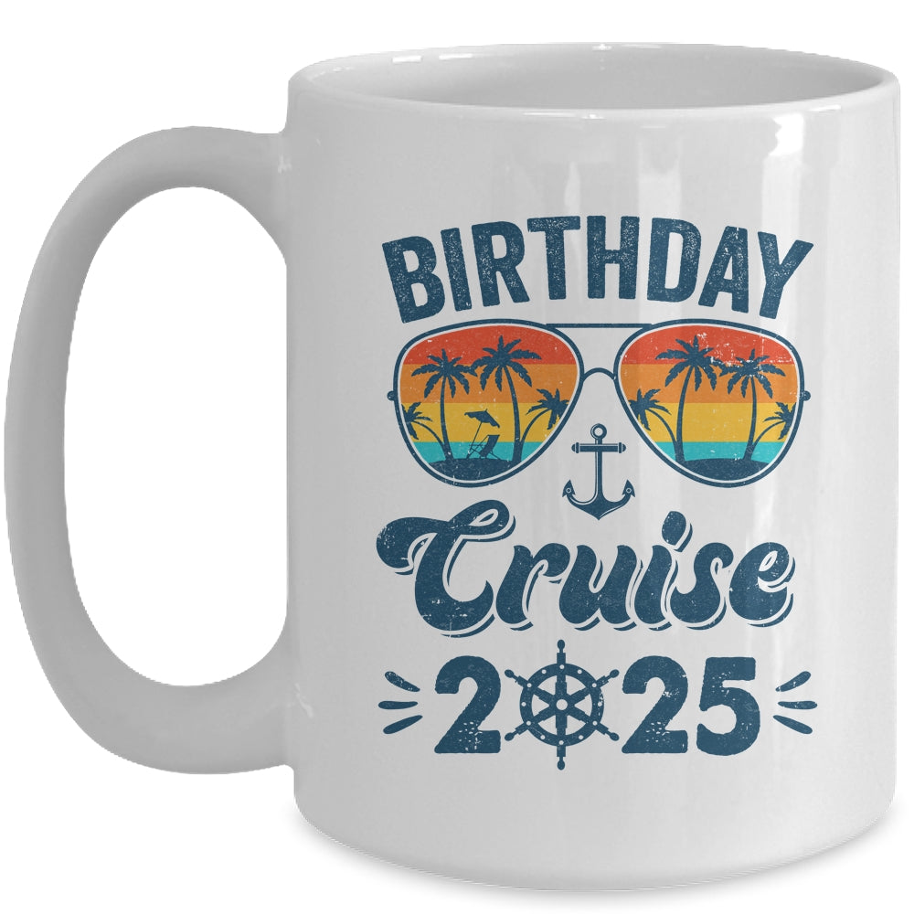 Birthday Cruise Squad Birthday Party Cruise Squad 2025 Mug | siriusteestore