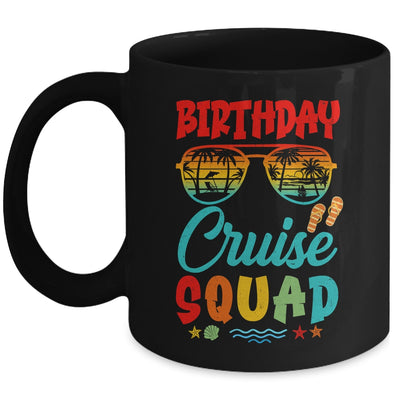 Birthday Cruise Squad Birthday Party Cruise Squad Retro Mug | siriusteestore