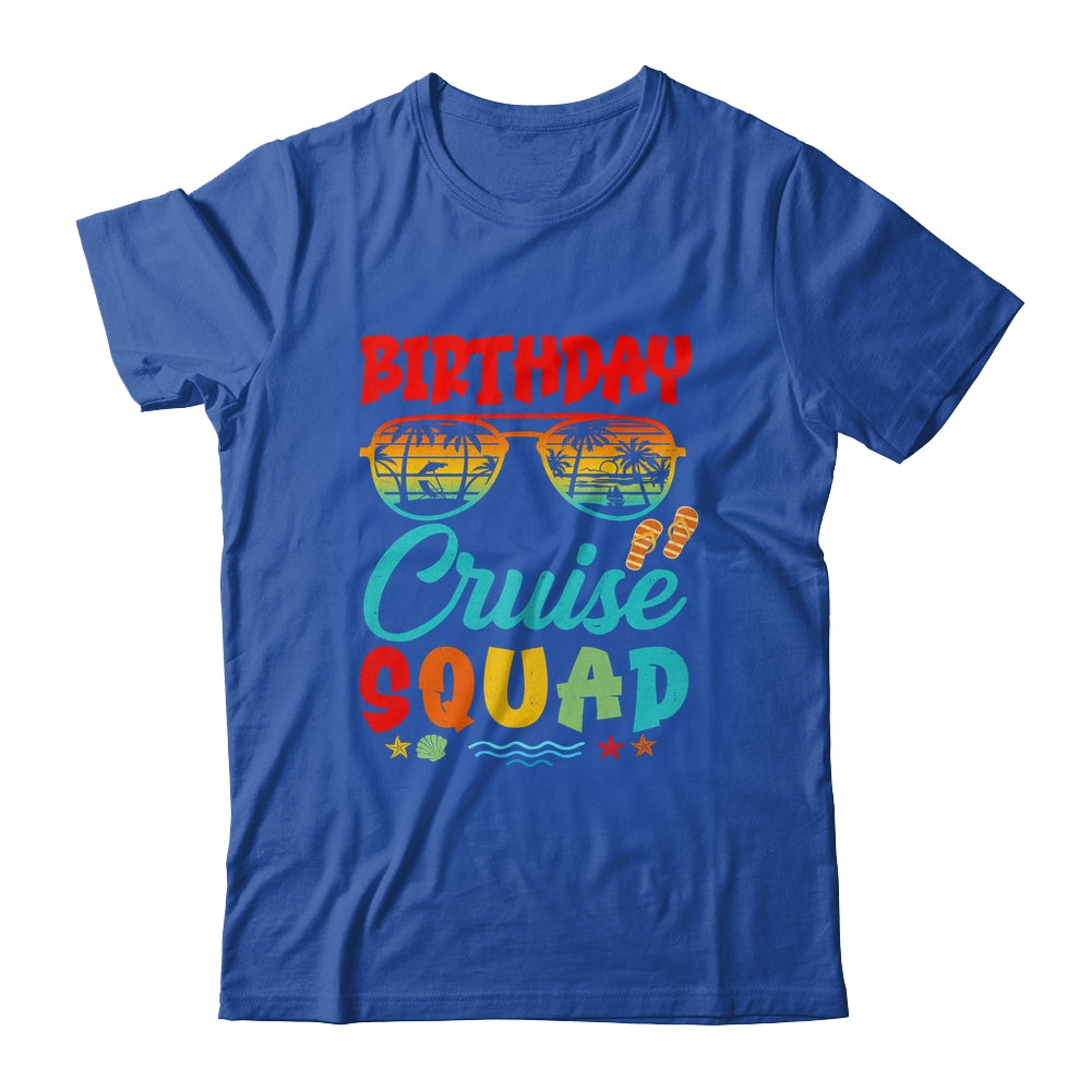 Birthday Cruise Squad Birthday Party Cruise Squad Retro Shirt & Tank Top | siriusteestore