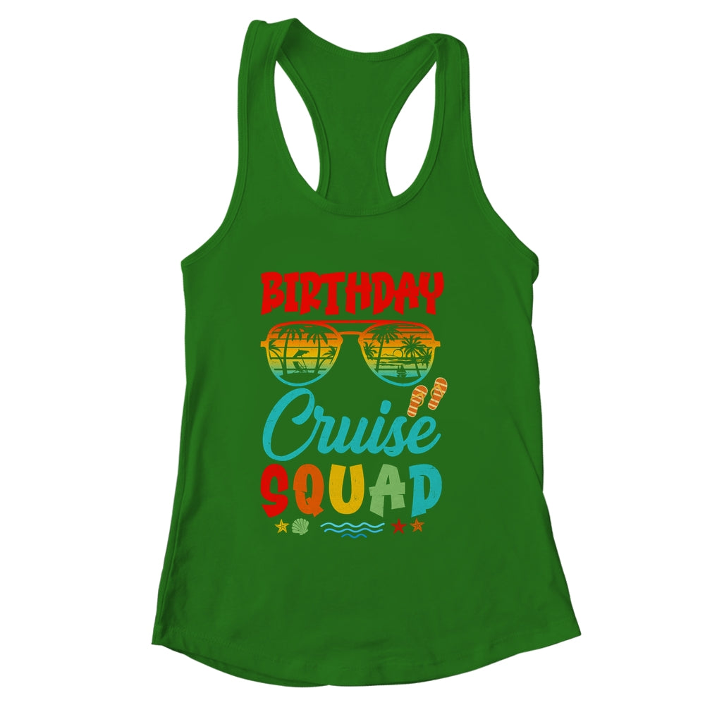 Birthday Cruise Squad Birthday Party Cruise Squad Retro Shirt & Tank Top | siriusteestore