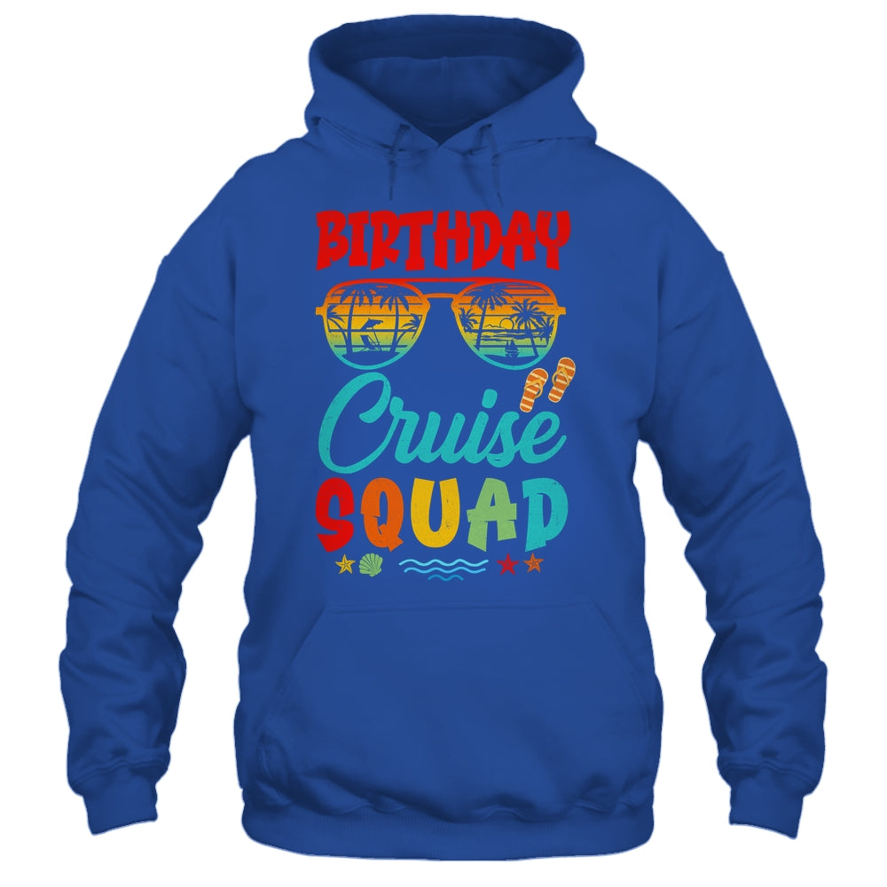 Birthday Cruise Squad Birthday Party Cruise Squad Retro Shirt & Tank Top | siriusteestore