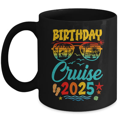 Birthday Cruise Squad Birthday Party Vacation 2025 Mug | siriusteestore