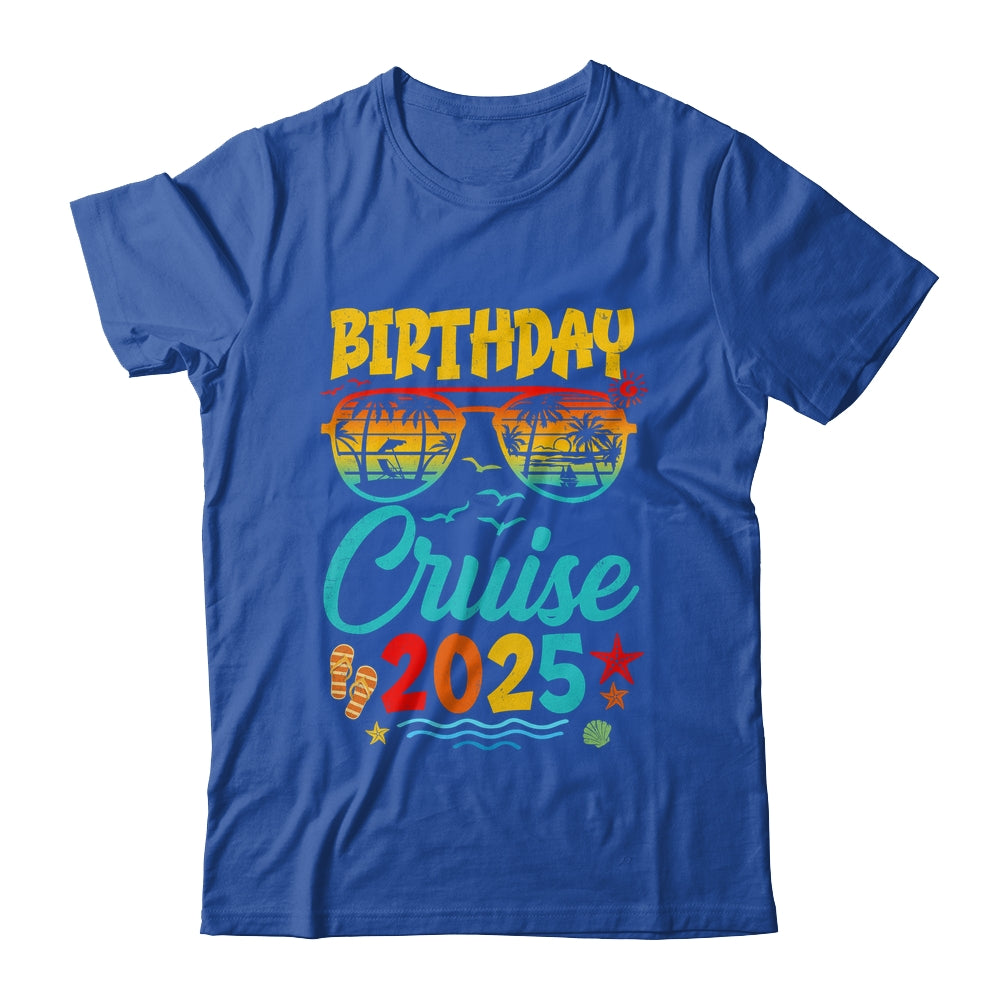 Birthday Cruise Squad Birthday Party Vacation 2025 Shirt & Tank Top | siriusteestore