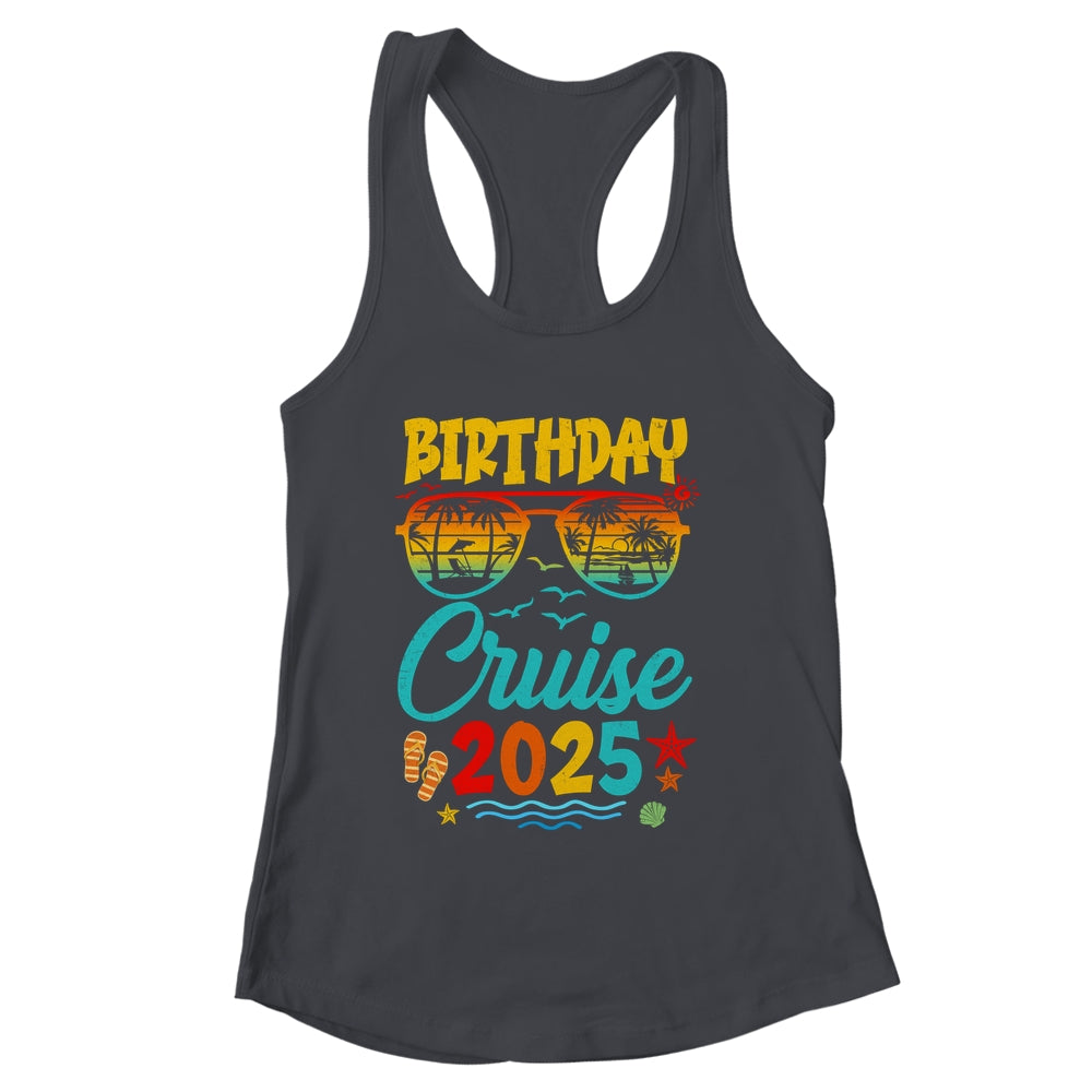 Birthday Cruise Squad Birthday Party Vacation 2025 Shirt & Tank Top | siriusteestore