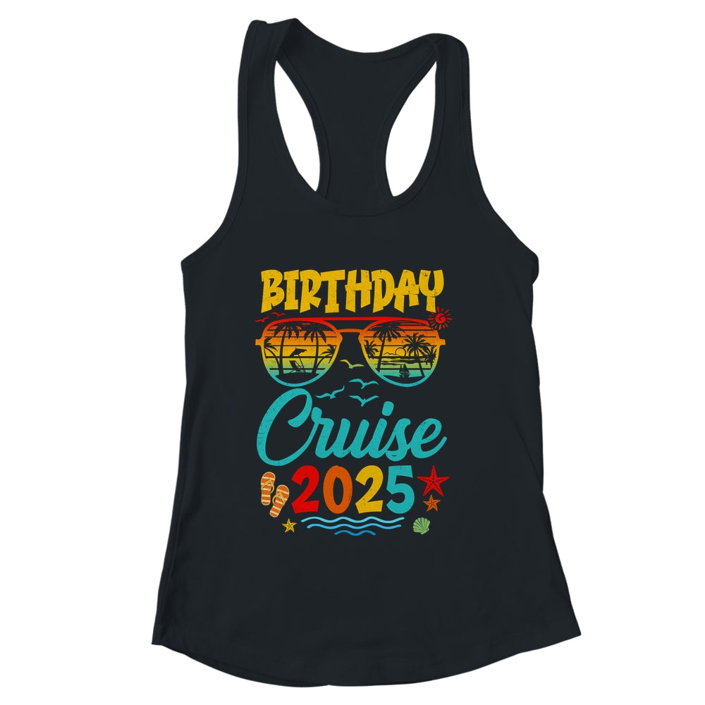 Birthday Cruise Squad Birthday Party Vacation 2025 Shirt & Tank Top | siriusteestore