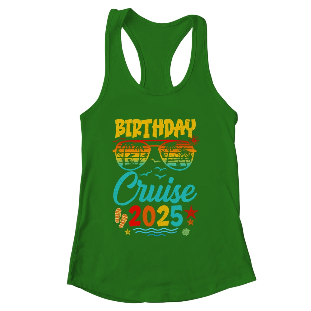 Birthday Cruise Squad Birthday Party Vacation 2025 Shirt & Tank Top | siriusteestore