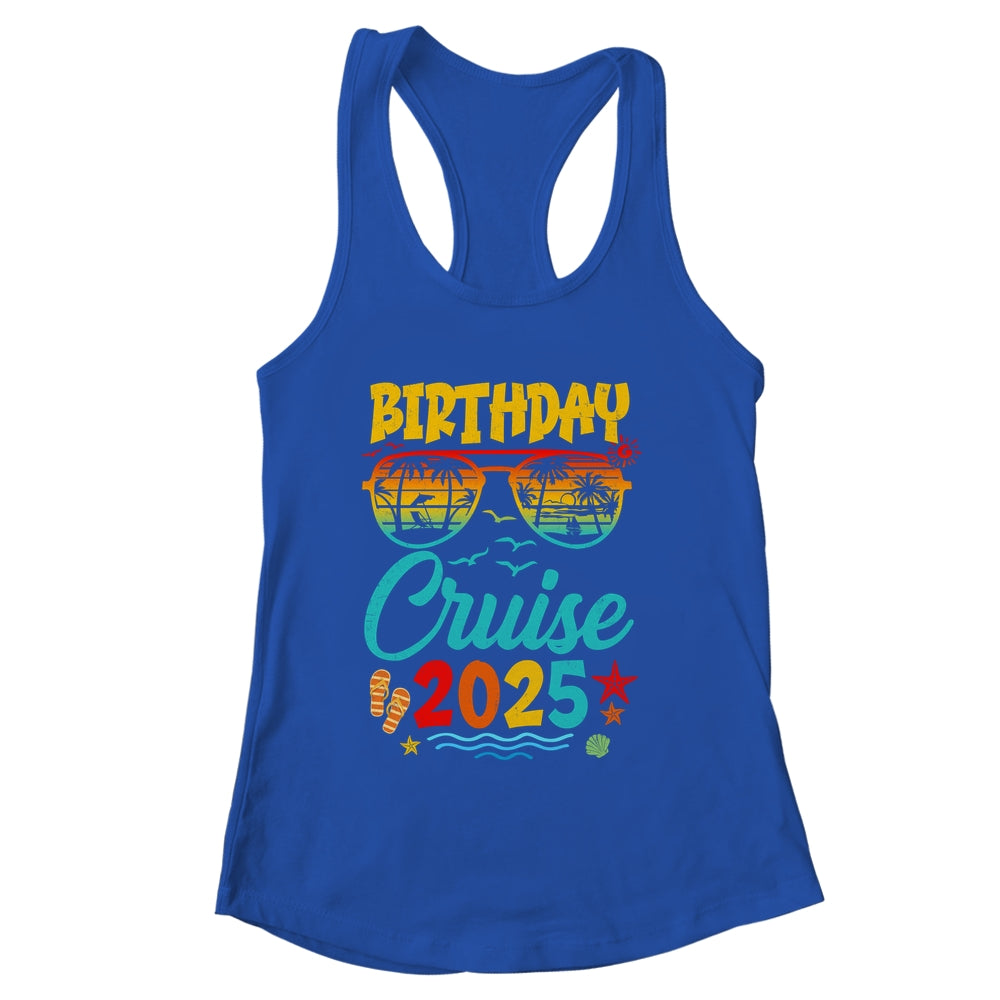 Birthday Cruise Squad Birthday Party Vacation 2025 Shirt & Tank Top | siriusteestore