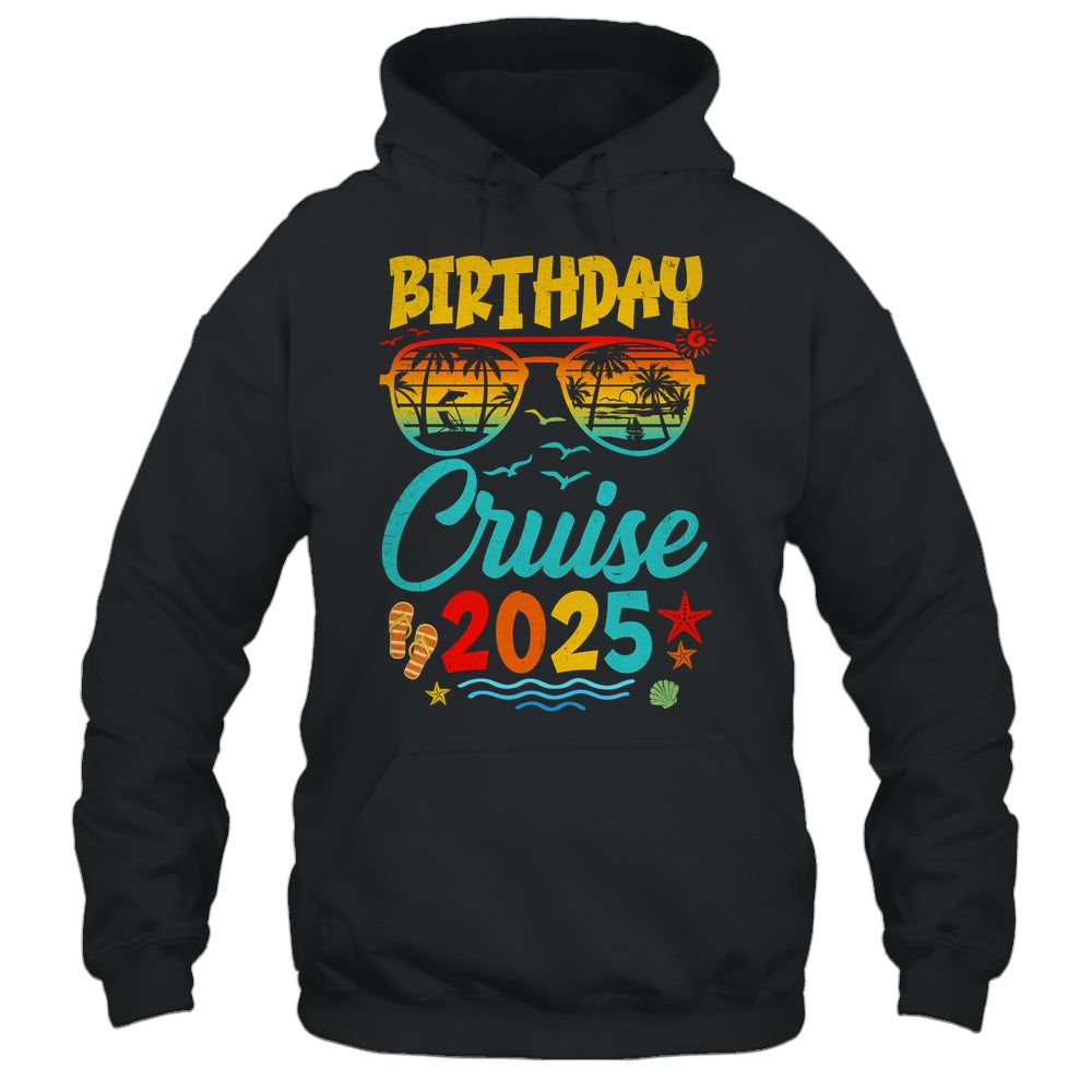 Birthday Cruise Squad Birthday Party Vacation 2025 Shirt & Tank Top | siriusteestore