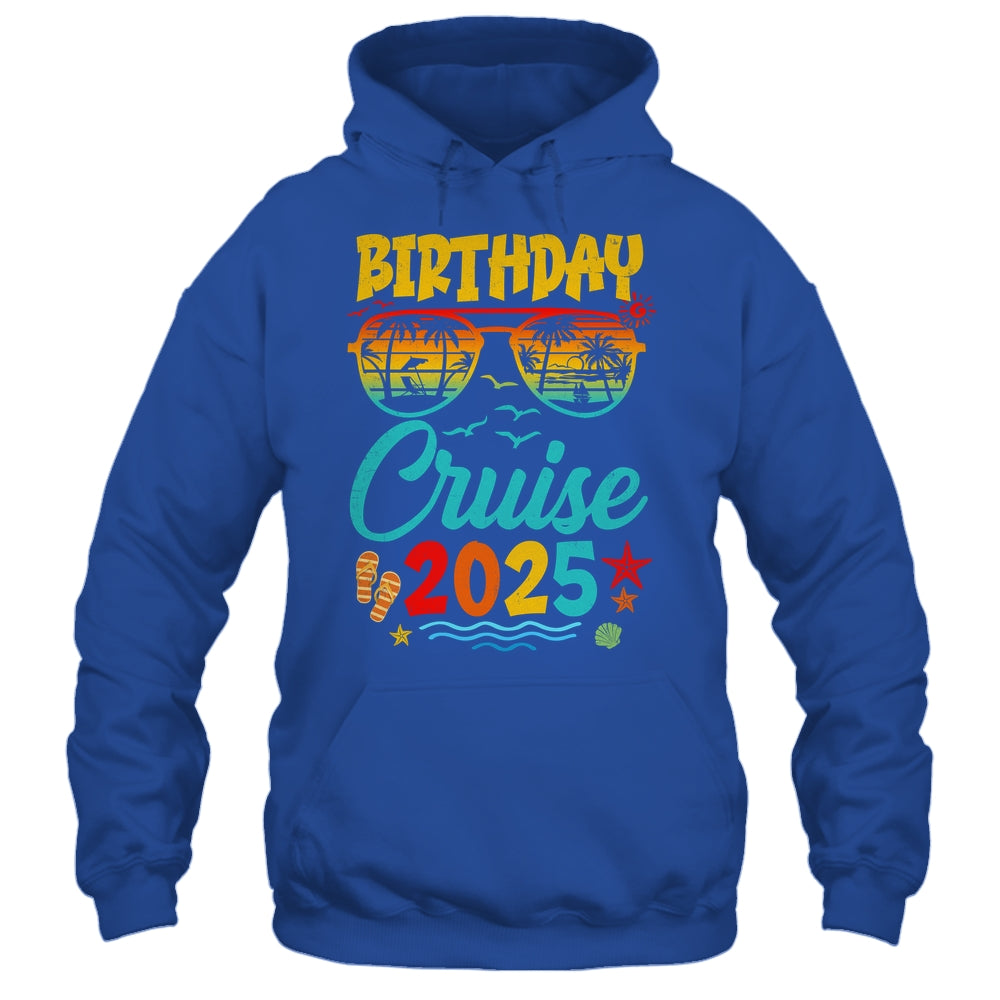 Birthday Cruise Squad Birthday Party Vacation 2025 Shirt & Tank Top | siriusteestore
