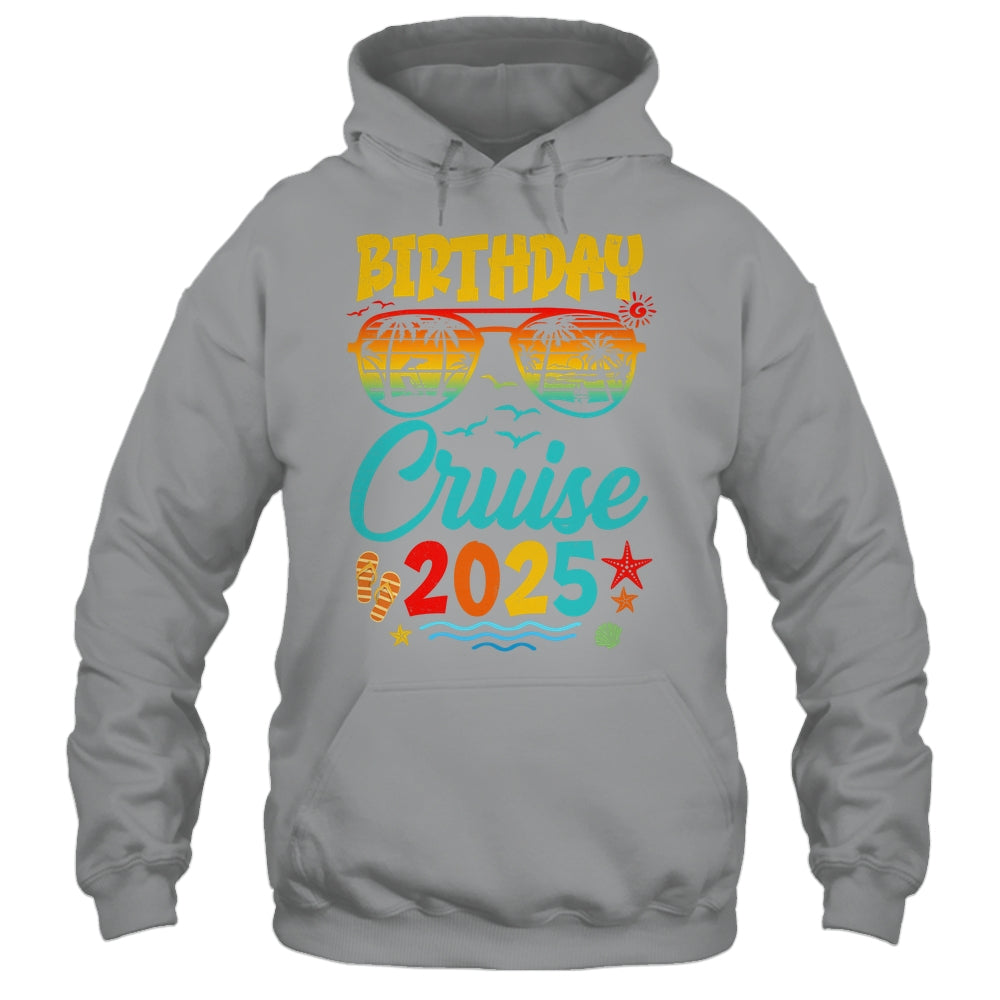 Birthday Cruise Squad Birthday Party Vacation 2025 Shirt & Tank Top | siriusteestore