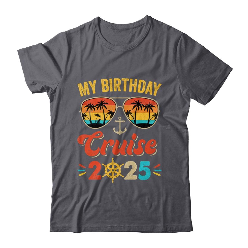 Birthday Cruise Squad Boys Girls Birthday Cruise Squad 2025 Shirt & Tank Top | siriusteestore