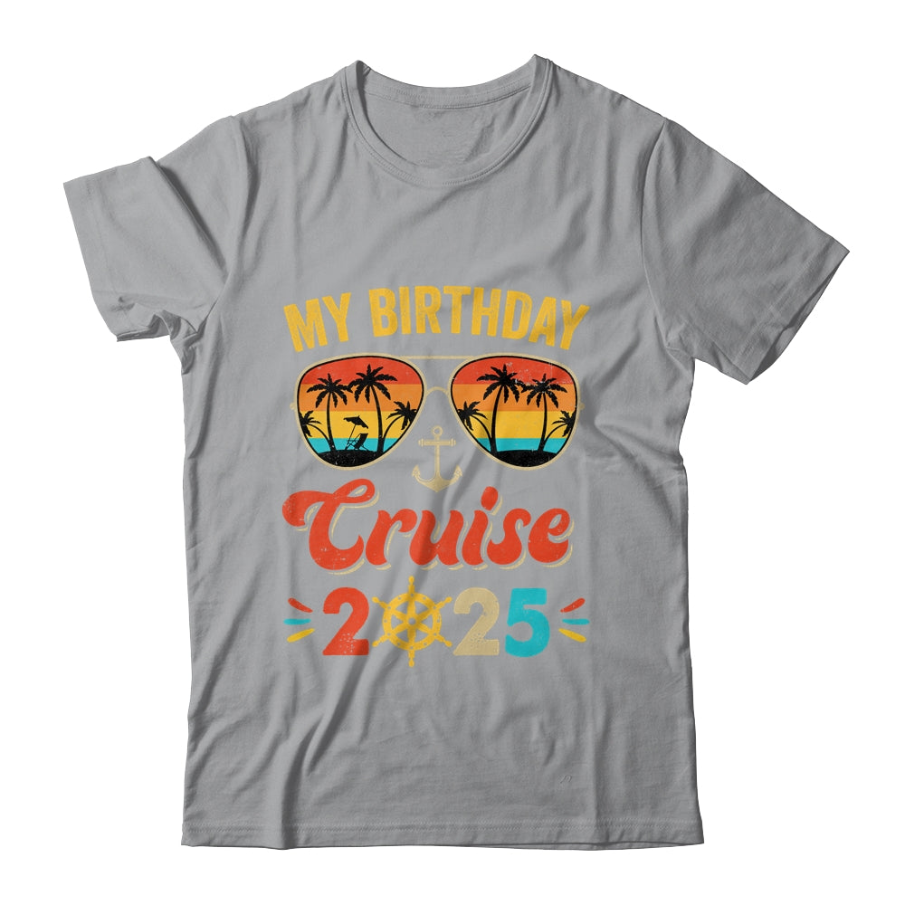 Birthday Cruise Squad Boys Girls Birthday Cruise Squad 2025 Shirt & Tank Top | siriusteestore