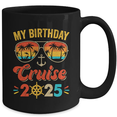 Birthday Cruise Squad Boys Girls Birthday Cruise Squad 2025 Mug | siriusteestore