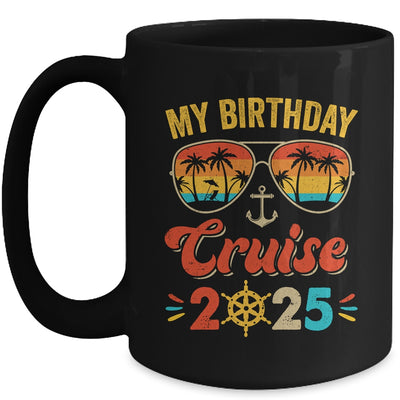 Birthday Cruise Squad Boys Girls Birthday Cruise Squad 2025 Mug | siriusteestore