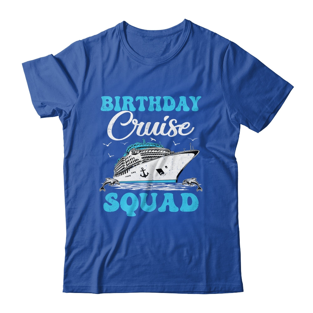 Birthday Cruise Squad Cruising Vacation Funny Birthday Shirt & Tank Top | siriusteestore
