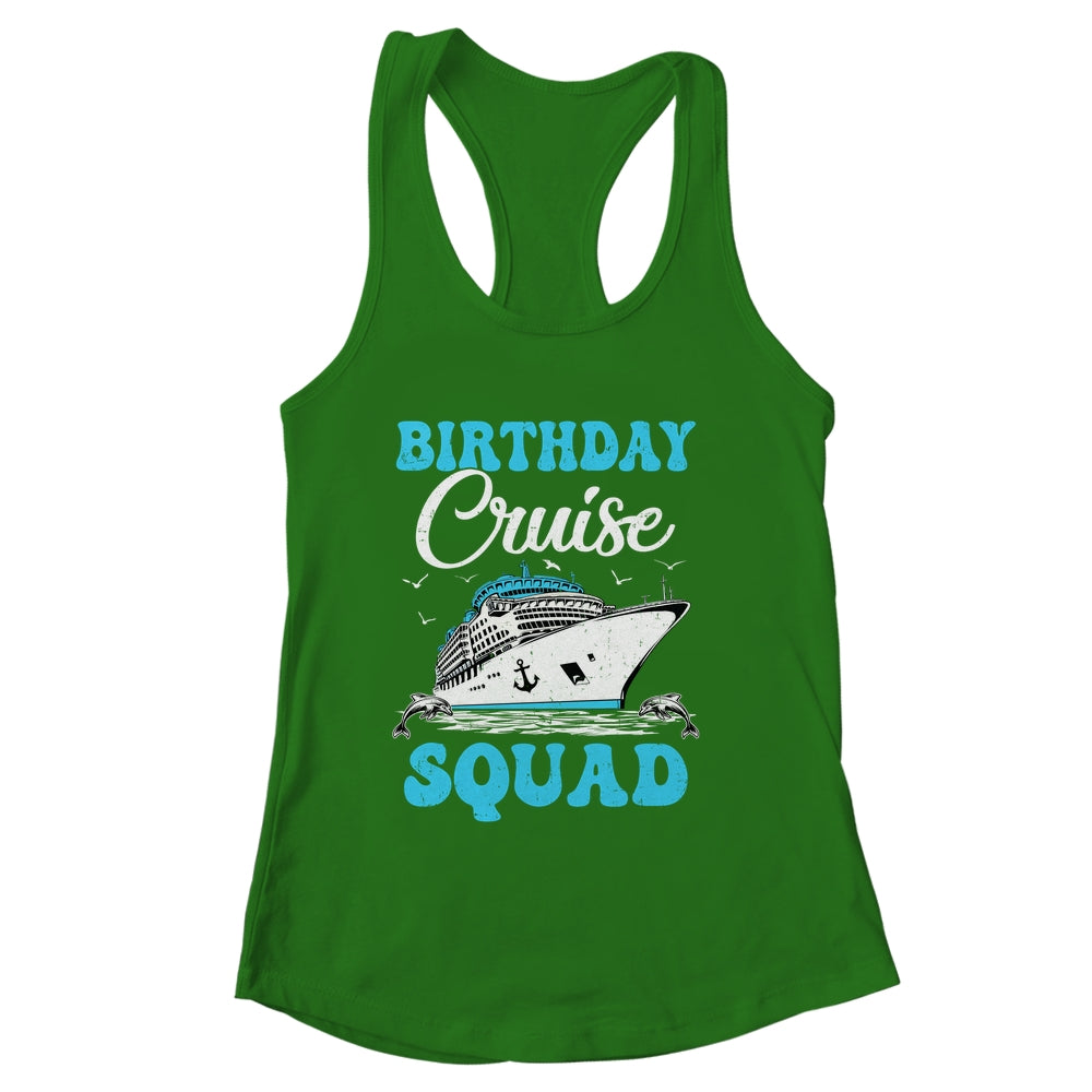 Birthday Cruise Squad Cruising Vacation Funny Birthday Shirt & Tank Top | siriusteestore