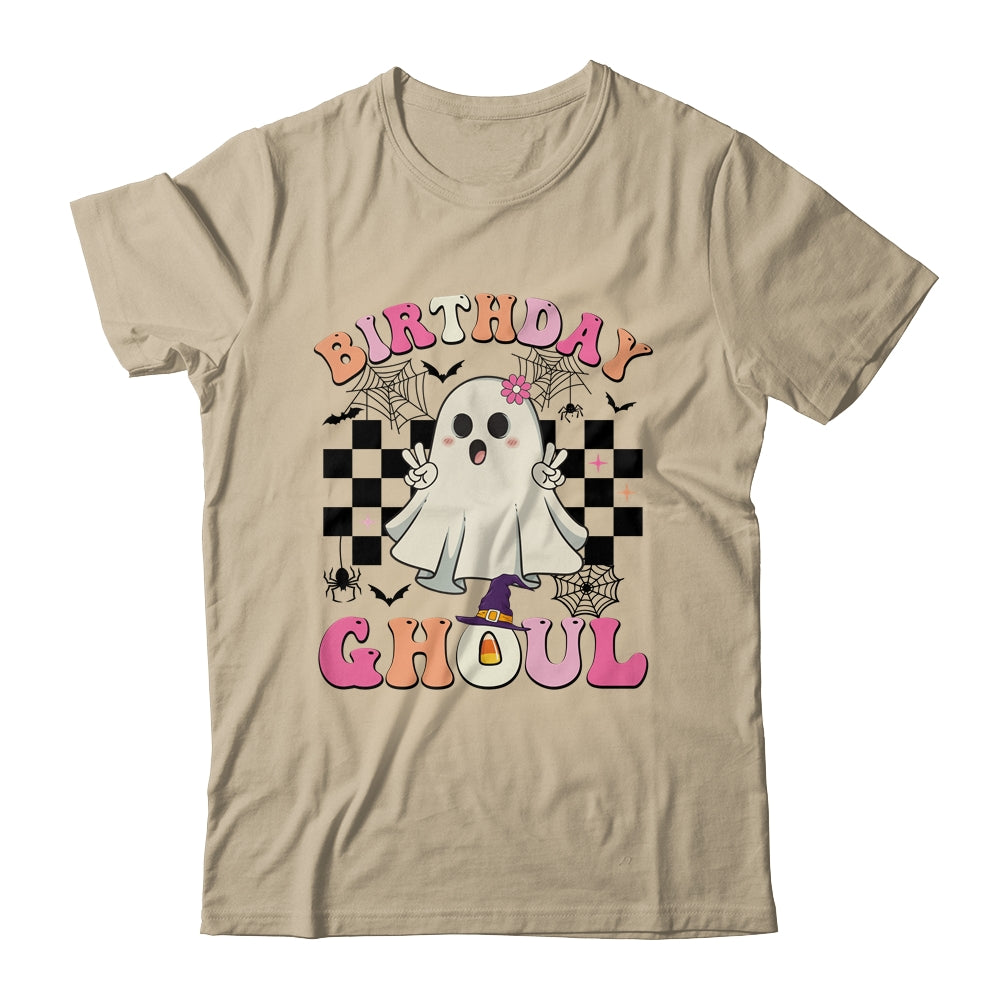Birthday Ghoul Spooky Season Groovy Halloween Kids Girls Shirt & Hoodie | siriusteestore