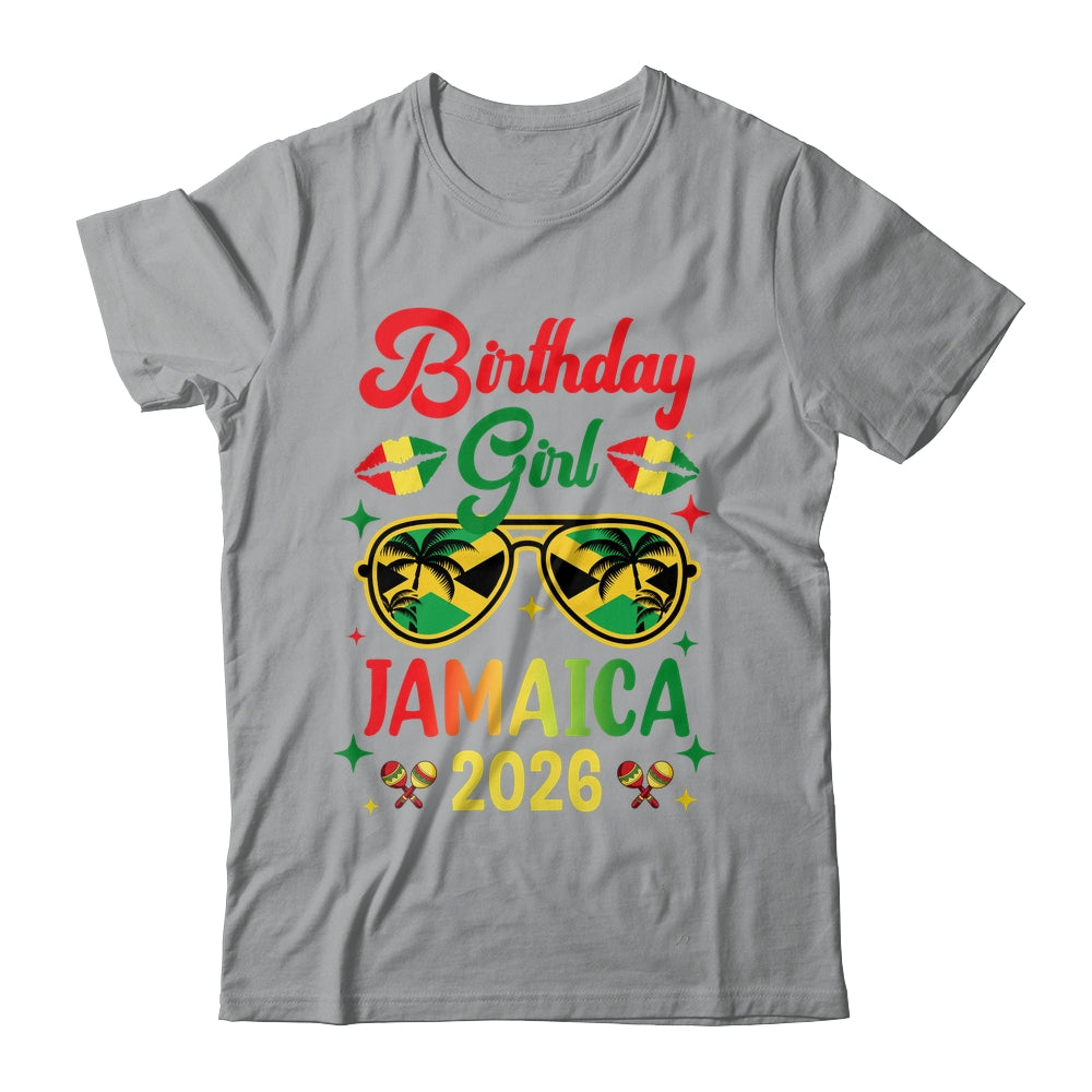 Birthday Girl 30th 20th Jamaica Vacation Party 2026 Shirt & Tank Top | siriusteestore