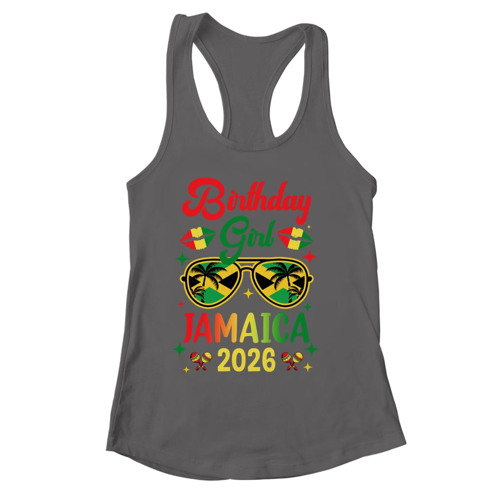 Birthday Girl 30th 20th Jamaica Vacation Party 2026 Shirt & Tank Top | siriusteestore
