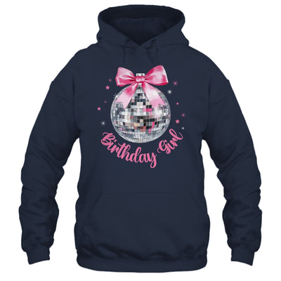 Birthday Girl Coquette Bow Disco Ball Funny Birthday Party Shirt & Tank Top | siriusteestore