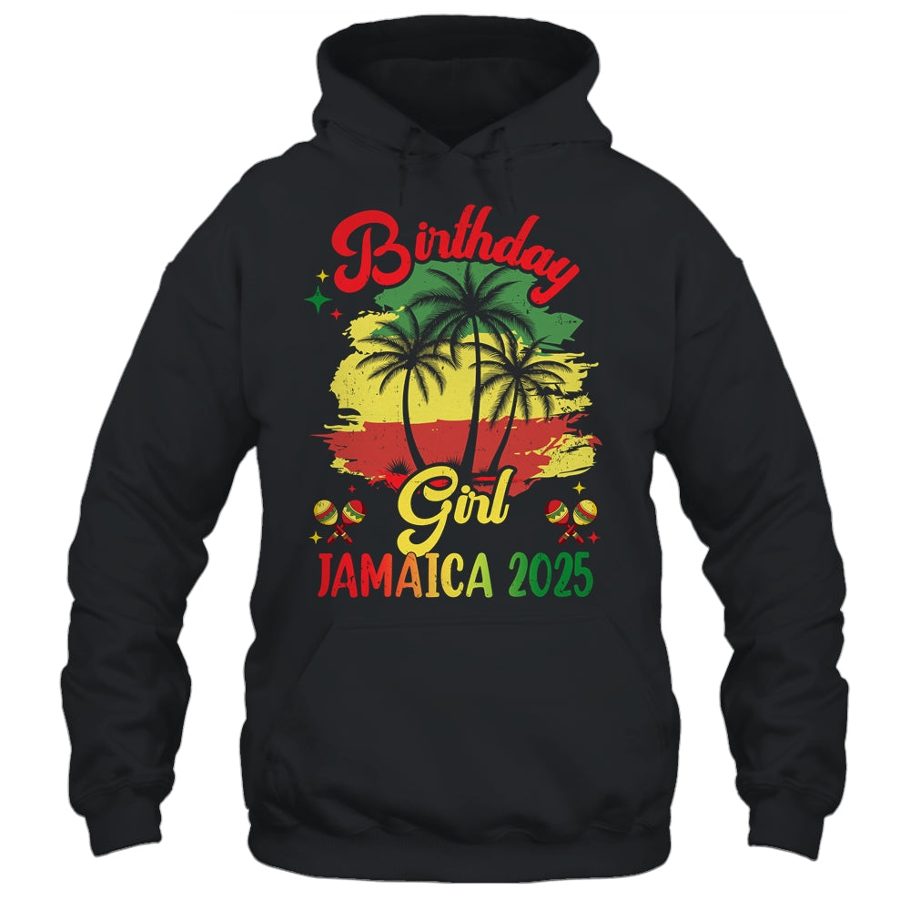 Birthday Girl Jamaica 2025 30th 50th Party Vacation Matching Shirt & Tank Top | siriusteestore