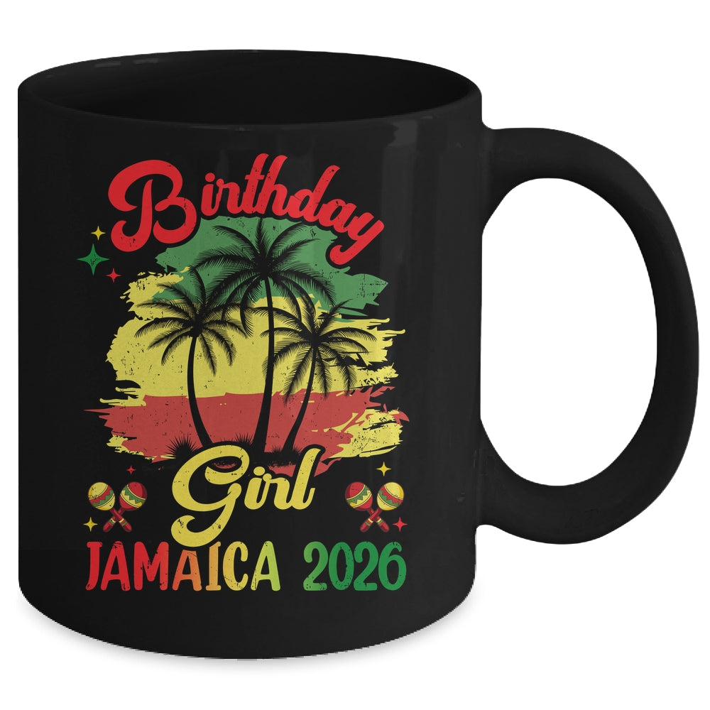 Birthday Girl Jamaica 2026 30th 50th Party Vacation Matching Mug | siriusteestore