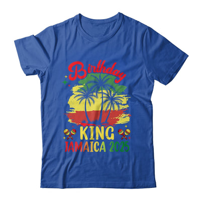 Birthday King Jamaica 2025 30th 50th Party Vacation Matching Shirt & Hoodie | siriusteestore