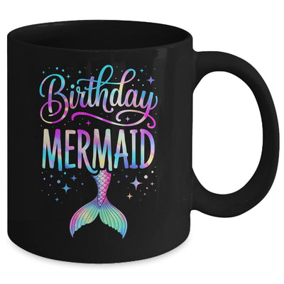 Birthday Mermaid Party Girl Mermaid Birthday Kids Party Mug | siriusteestore