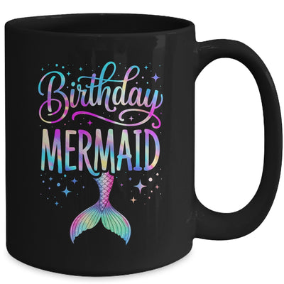 Birthday Mermaid Party Girl Mermaid Birthday Kids Party Mug | siriusteestore
