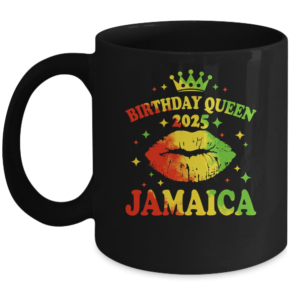 Birthday Queen Birthday Crew Jamaica Trip 2025 Party Women Mug | siriusteestore