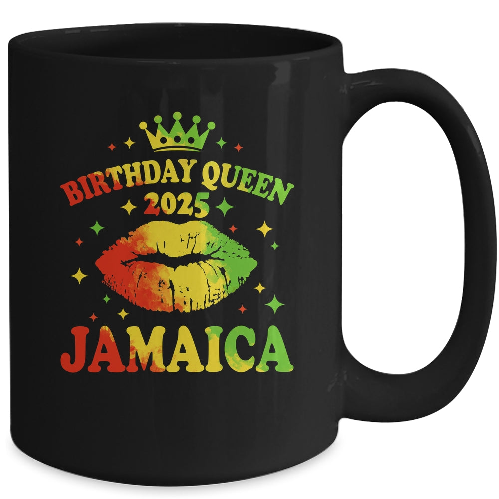 Birthday Queen Birthday Crew Jamaica Trip 2025 Party Women Mug | siriusteestore
