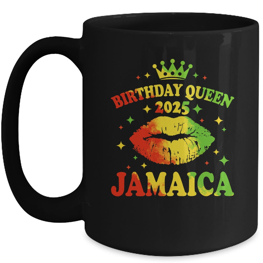 Birthday Queen Birthday Crew Jamaica Trip 2025 Party Women Mug | siriusteestore