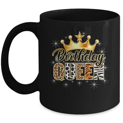 Birthday Queen Crown African American Afro Girls Women Party Mug | siriusteestore