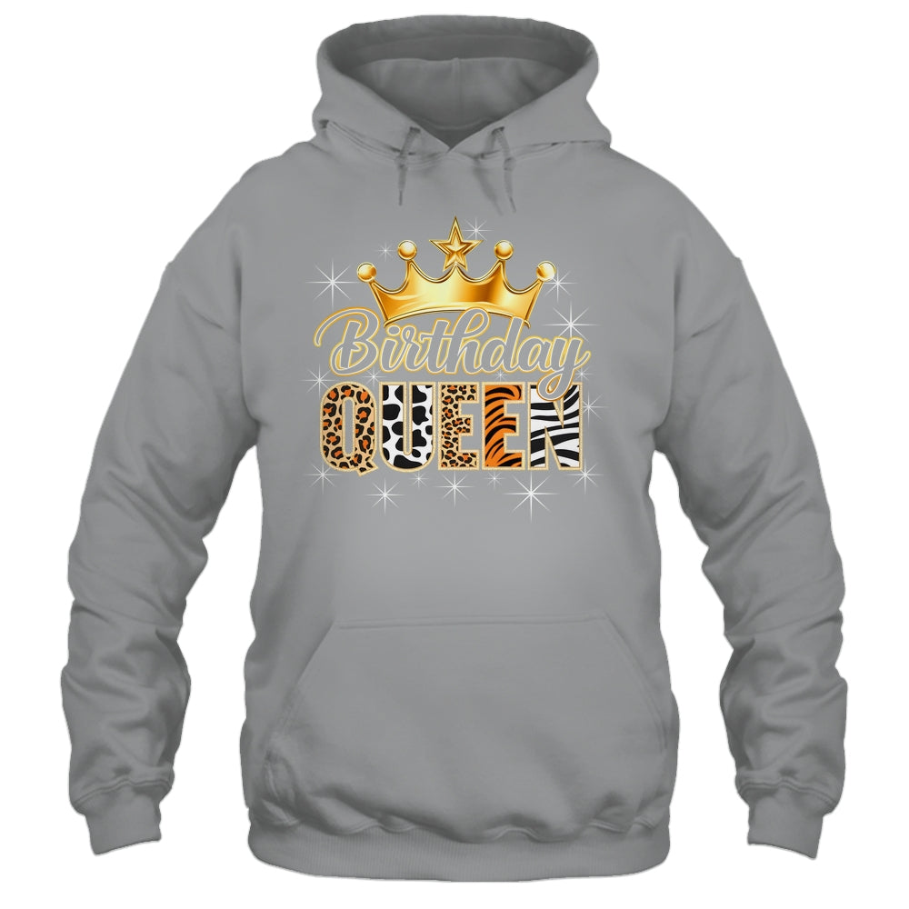 Birthday Queen Crown African American Afro Girls Women Party Shirt & Tank Top | siriusteestore