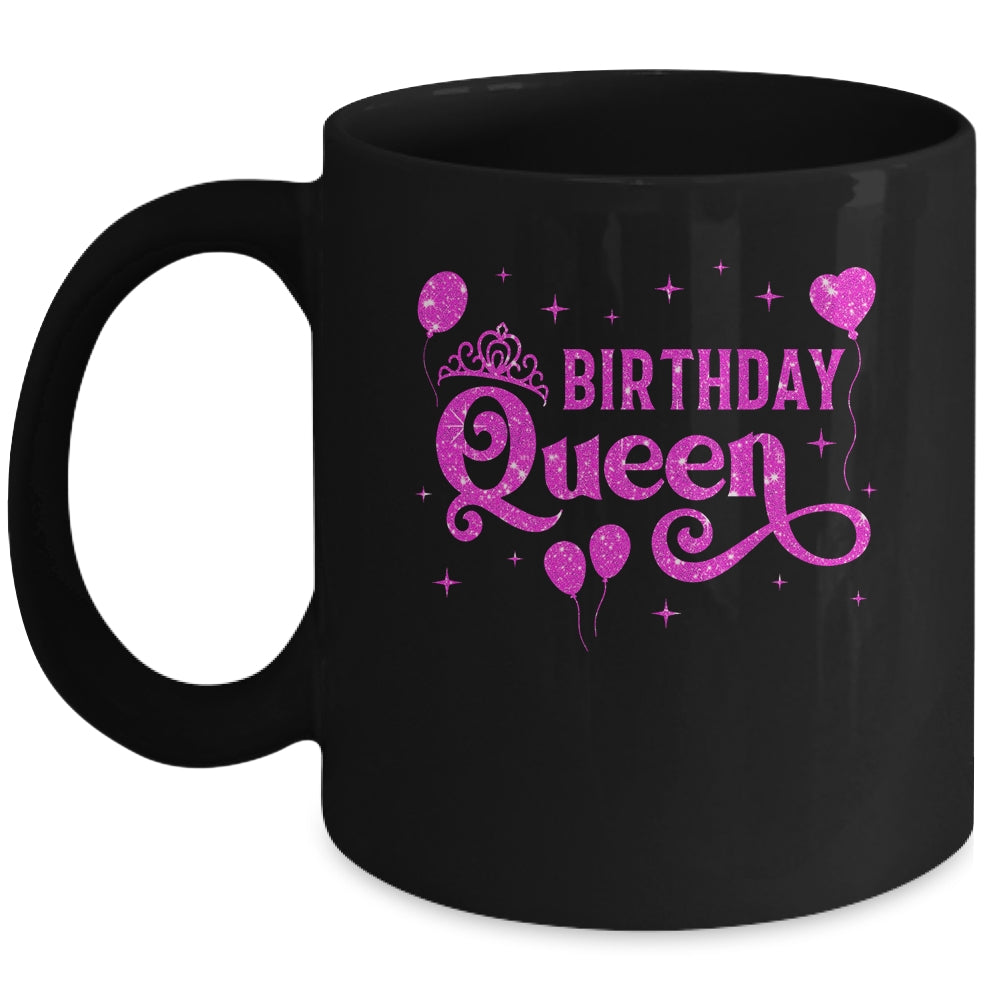 Birthday Queen For Women It's My Birthday Party Matching Mug | siriusteestore