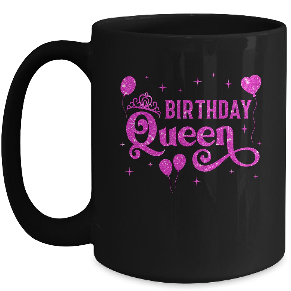Birthday Queen For Women It's My Birthday Party Matching Mug | siriusteestore
