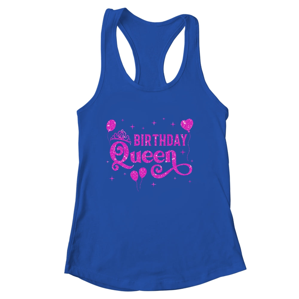 Birthday Queen For Women It's My Birthday Party Matching Shirt & Tank Top | siriusteestore