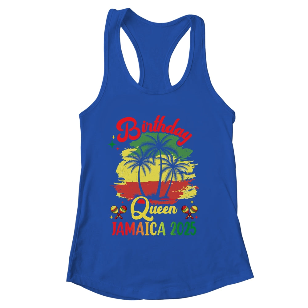 Birthday Queen Jamaica 2025 30th 50th Party Vacation Shirt & Tank Top | siriusteestore