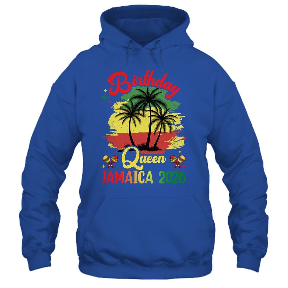 Birthday Queen Jamaica 2026 30th 50th Party Vacation Shirt & Tank Top | siriusteestore
