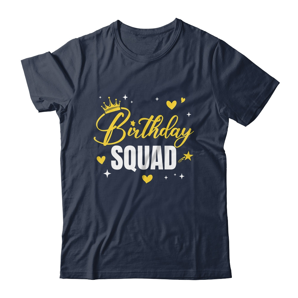 Birthday Squad Birthday Party Funny For Men Women Girl Kids Shirt & Tank Top | siriusteestore