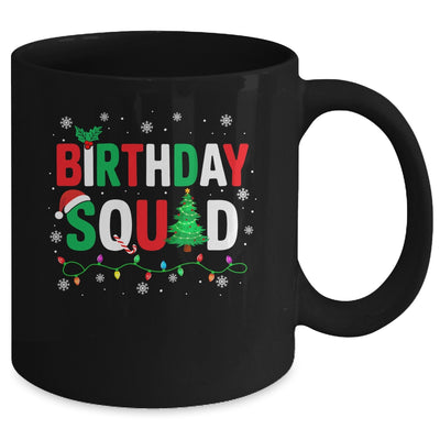 Birthday Squad Christmas Theme Family Matching Xmas Kids Mug | siriusteestore
