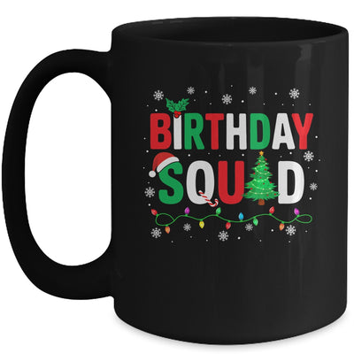 Birthday Squad Christmas Theme Family Matching Xmas Kids Mug | siriusteestore