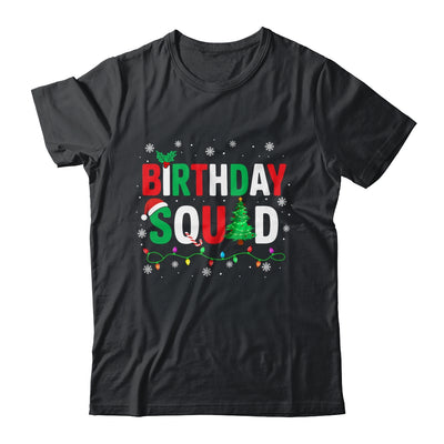 Birthday Squad Christmas Theme Family Matching Xmas Kids Shirt & Sweatshirt | siriusteestore