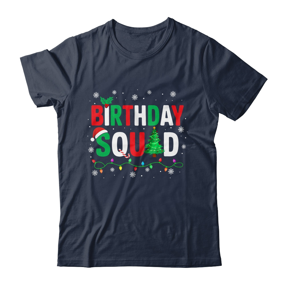 Birthday Squad Christmas Theme Family Matching Xmas Kids Shirt & Sweatshirt | siriusteestore